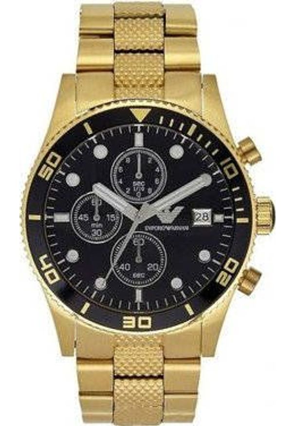 Emporio Armani - Zegarek Emporio ZEGAREK MĘSKI EMPORIO ARMANI CLASSIC (zx118a) - CHRONOGRAF