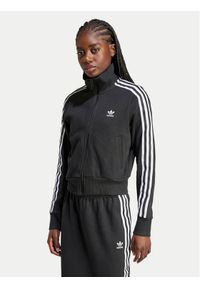 Adidas - adidas Bluza IY7278 Czarny Slim Fit. Kolor: czarny. Materiał: bawełna #1