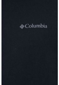columbia - Columbia bluza męska kolor czarny z kapturem. Okazja: na co dzień. Typ kołnierza: kaptur. Kolor: czarny. Materiał: dzianina. Wzór: nadruk. Styl: casual #4