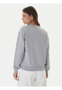 Calvin Klein Jeans Bluza Foil Monologo LV047E825G Szary Regular Fit. Kolor: szary. Materiał: bawełna #4