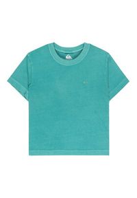 Quiksilver T-Shirt Essential EQWZT03196 Niebieski Regular Fit. Kolor: niebieski. Materiał: bawełna #5