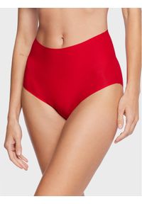 Chantelle Figi klasyczne z wysokim stanem Soft Stretch C26470 Czerwony. Stan: podwyższony. Kolor: czerwony. Materiał: syntetyk