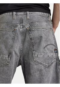 G-Star RAW - G-Star Raw Szorty jeansowe Cargo D24442-D537-G324 Szary Loose Fit. Kolor: szary. Materiał: bawełna