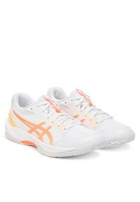 Asics Buty halowe Gel-Task 4 1072A106 Biały. Kolor: biały. Materiał: materiał #4