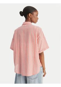 Roxy Koszula Beachy Nostalgia ERJWT03738 Różowy Relaxed Fit. Kolor: różowy. Materiał: bawełna #3