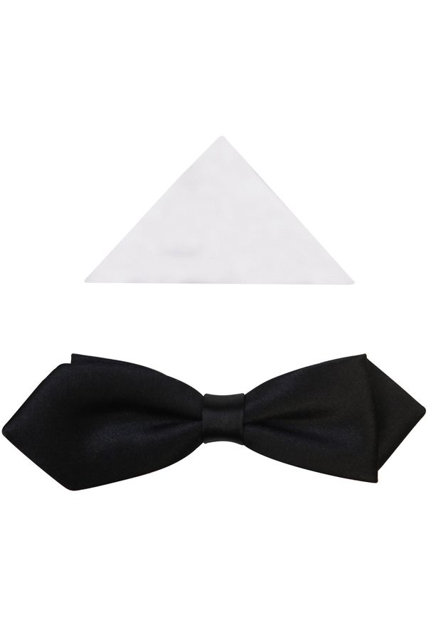 Modini - Czarna mucha diament slim D2. Kolor: czarny. Materiał: poliester, tkanina. Styl: elegancki