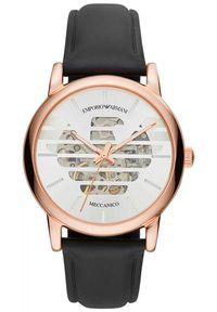 Emporio Armani - Zegarek Męski EMPORIO ARMANI MECCANICO AR60031. Styl: klasyczny