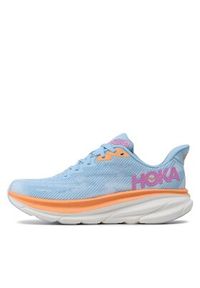 HOKA - Hoka Buty do biegania Clifton 9 1127896 Błękitny. Kolor: niebieski. Materiał: materiał #4