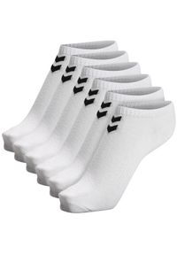 Skarpetki Hummel hmlCHEVRON 6-PACK ANKLE SOCKS uniwersalne. Kolor: biały