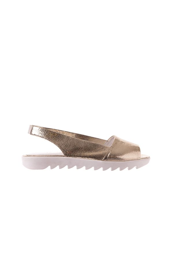 Sandały Bayla-163 319-310 386 Gold, Złoty, Skóra naturalna - 38. Kolor: złoty. Materiał: skóra. Sezon: lato