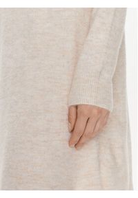 Liu Jo Sukienka dzianinowa 5F3036 MA08O Beżowy Regular Fit. Kolor: beżowy. Materiał: syntetyk #2