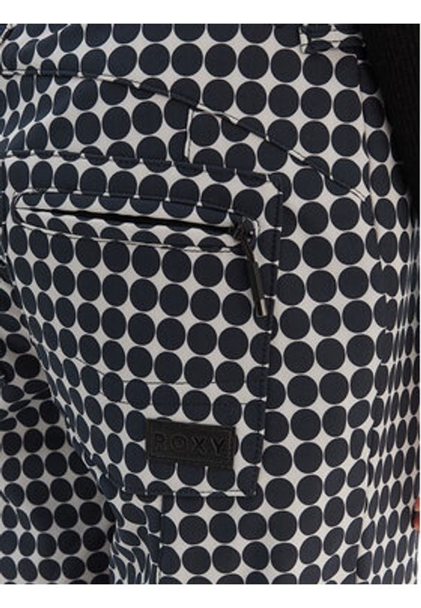 Roxy Spodnie snowboardowe Rising High ERJTP03295 Kolorowy Skinny Fit. Materiał: syntetyk. Wzór: kolorowy. Sport: snowboard