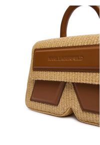 Karl Lagerfeld - KARL LAGERFELD Torebka B2W30024 Beżowy. Kolor: beżowy. Materiał: skórzane #4