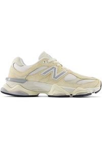 Buty unisex New Balance U9060WNB – beżowe. Kolor: beżowy. Materiał: syntetyk, materiał, guma, zamsz, skóra. Szerokość cholewki: normalna. Sport: turystyka piesza #1