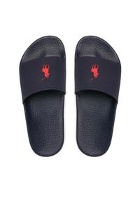 Polo Ralph Lauren Klapki Polo Slide 809852071002 Granatowy. Kolor: niebieski #8