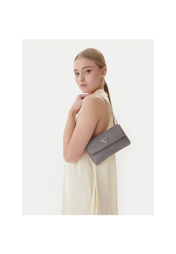 Torebka Guess. Kolor: srebrny