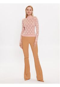 Marciano Guess Sweter 3YGR12 5751Z Różowy Slim Fit. Kolor: różowy. Materiał: wiskoza #2