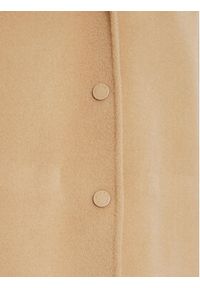Weekend Max Mara Płaszcz wełniany Gennaio 2425086021 Beżowy Regular Fit. Kolor: beżowy. Materiał: wełna #6