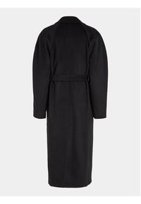 Calvin Klein Płaszcz wełniany K20K205496 Czarny Relaxed Fit. Kolor: czarny. Materiał: wełna #3