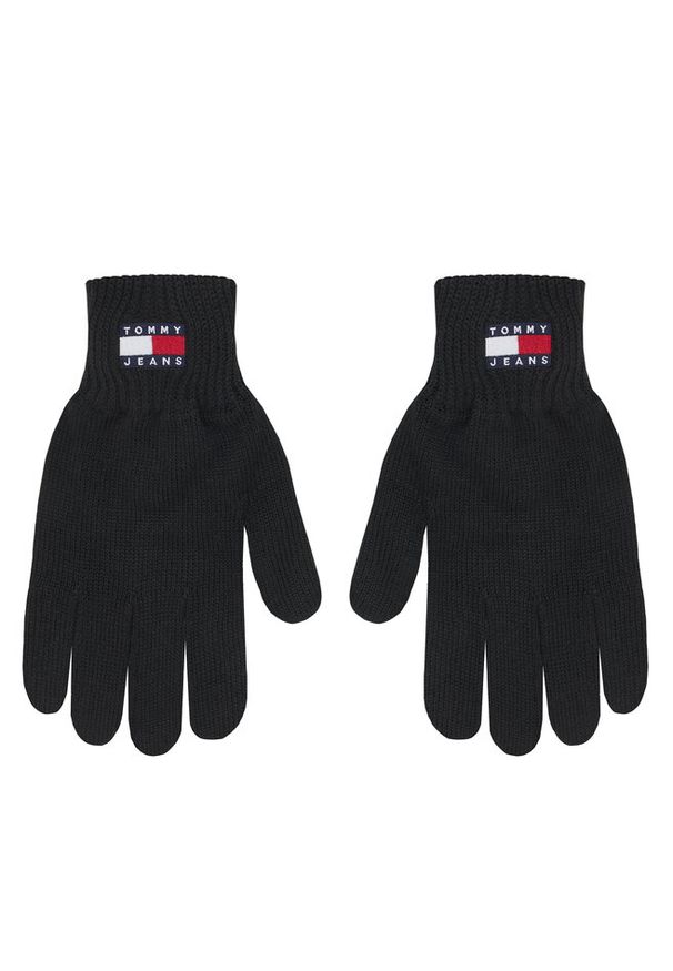 TOMMY HILFIGER - Rękawiczki Męskie Tommy Hilfiger. Kolor: czarny