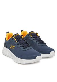 skechers - Skechers Sneakersy Bobs B Flex-Icy Edge 118109/NVY Granatowy. Kolor: niebieski. Materiał: materiał #5