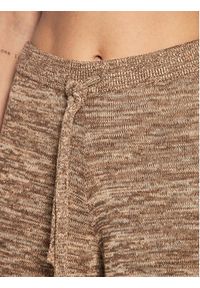 Seafolly Spodnie dzianinowe Maple Knit 54728-KN Brązowy Relaxed Fit. Kolor: brązowy. Materiał: bawełna