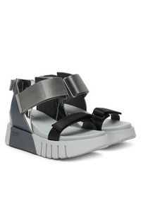 United Nude Sandały Delta Run 1041097716 Szary. Kolor: szary. Materiał: materiał #2