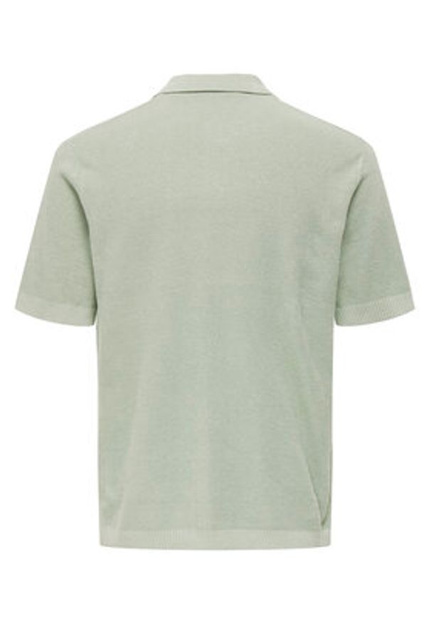 Only & Sons Polo Tony 22033571 Zielony Regular Fit. Typ kołnierza: polo. Kolor: zielony. Materiał: bawełna
