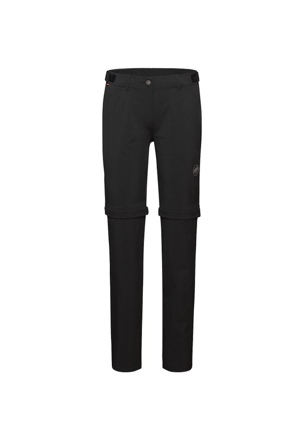 Spodnie damskie Mammut Runbold Zip Off Pants. Kolor: czarny