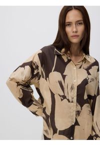 Reserved - Wzorzysta koszula - wielobarwny. Materiał: tkanina, bawełna #1