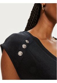 Morgan Bluzka 241-DILI Granatowy Regular Fit. Kolor: niebieski. Materiał: syntetyk #3