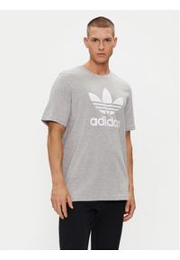 Adidas - adidas T-Shirt Adicolor Classics Trefoil T-Shirt IA4817 Szary Regular Fit. Kolor: szary