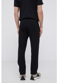 CMP Spodnie męskie kolor czarny gładkie. Kolor: czarny. Materiał: dzianina. Wzór: gładki #4