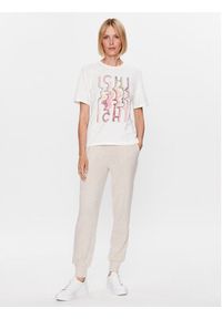 ICHI T-Shirt 20118311 Biały Regular Fit. Kolor: biały. Materiał: bawełna #6
