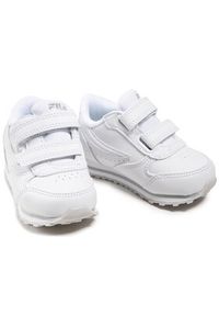 Fila Sneakersy Orbit Velcro Infants 1011080.84T Biały. Kolor: biały. Materiał: skóra