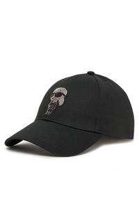 Karl Lagerfeld - Czapka z daszkiem KARL LAGERFELD. Kolor: czarny #1