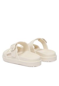 TOMMY HILFIGER - Tommy Hilfiger Klapki FW0FW08953 Biały. Kolor: biały. Materiał: syntetyk #3