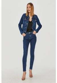 Guess - Jeansy Lush. Kolor: niebieski. Materiał: jeans. Wzór: gładki #4