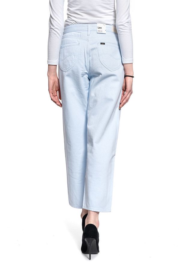 Lee - SPODNIE DAMSKIE LEE WIDE LEG ICE BLUE L30SKGMZ 112106627