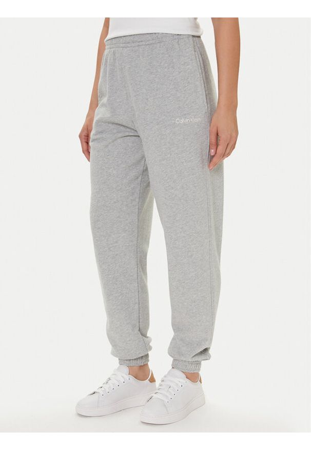 Calvin Klein Underwear Spodnie dresowe LV00QS7515 Szary Regular Fit. Kolor: szary. Materiał: bawełna