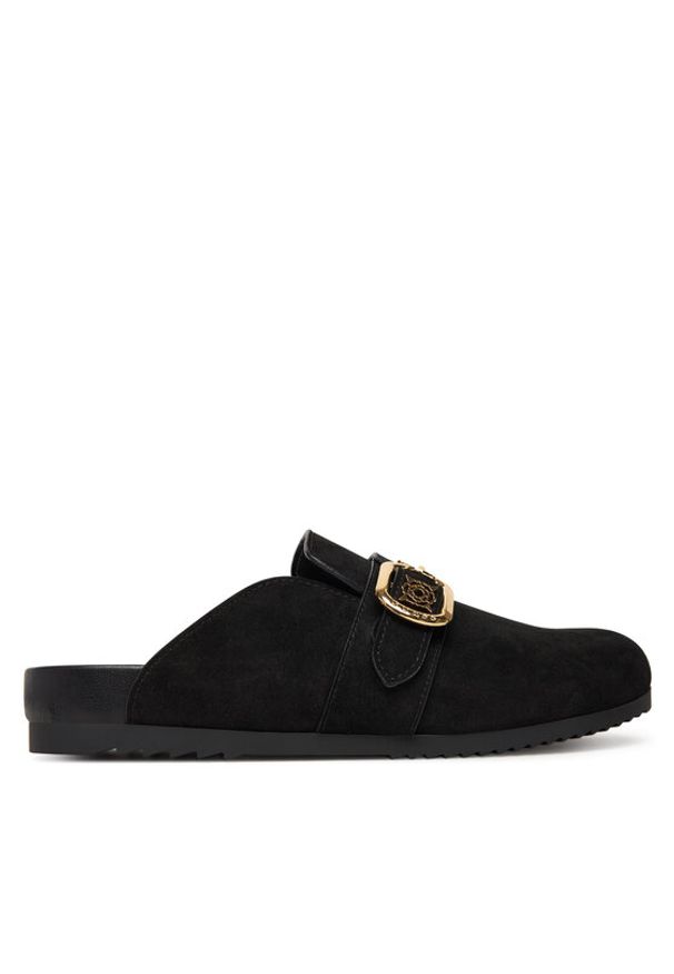 Guess Klapki FLPGAL ESU06 Czarny. Kolor: czarny. Materiał: materiał