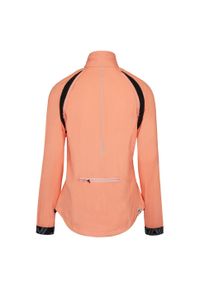 Kurtka wiatroszczelna damska Silvini Vetta odpinane rękawy. Kolor: pomarańczowy. Materiał: softshell. Sport: turystyka piesza