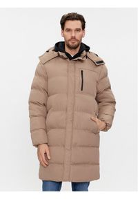 Brave Soul Kurtka zimowa MJK-ELSDONSTONE Beżowy Regular Fit. Kolor: beżowy. Materiał: syntetyk. Sezon: zima #1
