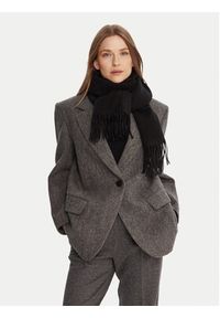 Weekend Max Mara Szalik Scoglio 2525546105 Czarny. Kolor: czarny. Materiał: wełna, materiał #3