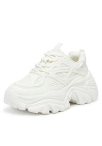 DeeZee Sneakersy AM25238 Biały. Kolor: biały. Materiał: skóra #7