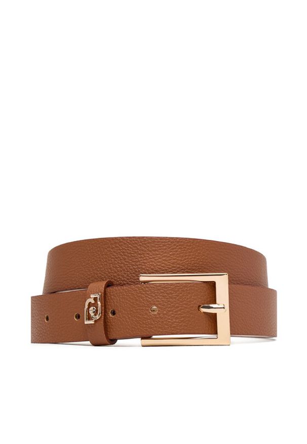 Liu Jo Pasek Damski Ecs Hips Belt 3 C AF5240 E0058 Brązowy. Kolor: brązowy. Materiał: skóra