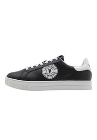 Versace Jeans Couture - VERSACE JEANS COUTURE Czarne sneakersy męskie Fondo Court 88 DIS. SK1, Rozmiar 43. Kolor: czarny #4