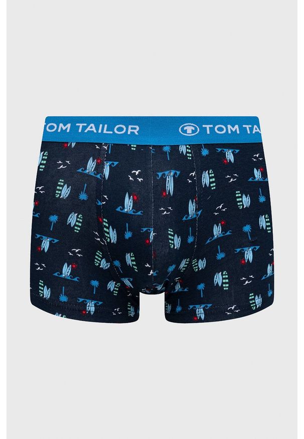 Tom Tailor bokserki (3-pack) męskie kolor granatowy. Kolor: niebieski