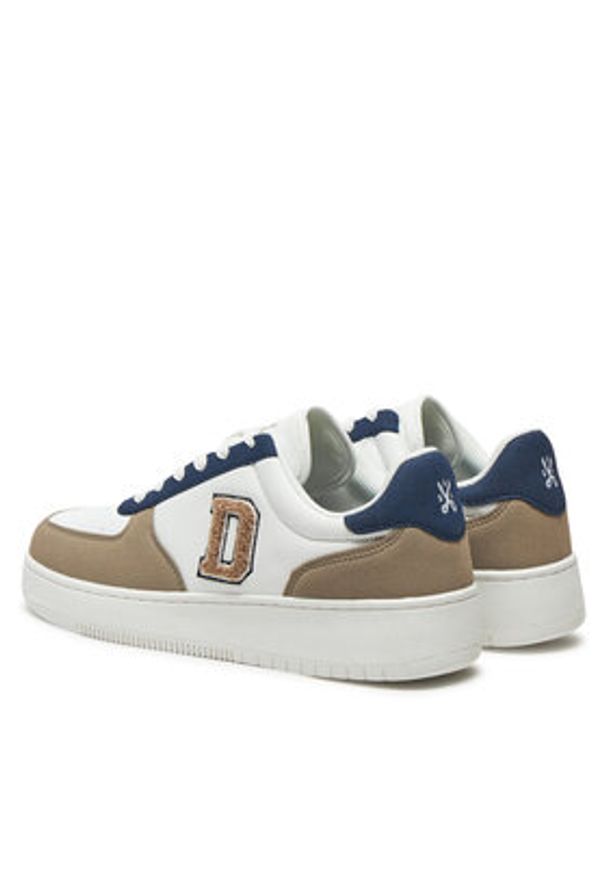 Dorko Sneakersy Flash DS24F15M Biały. Kolor: biały. Materiał: skóra