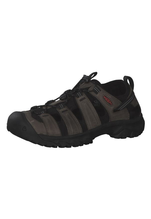 keen - Buty do chodzenia męskie Keen Targhee Iii Sandal. Kolor: czarny, szary, wielokolorowy. Materiał: syntetyk, tkanina, materiał, skóra. Sport: turystyka piesza